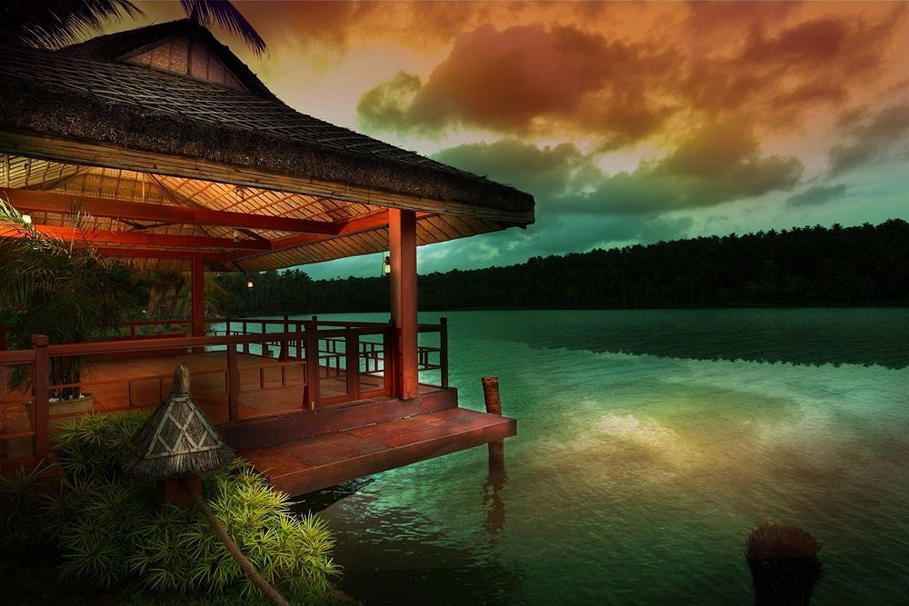 Fragrant Nature Backwater Resort & Ayurveda Spa Колам Екстериор снимка